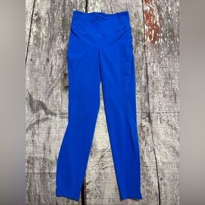 Lululemon Base Pace High Rise Crop Legging Blue Size 2